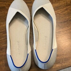 Rothy’s round toe flats.